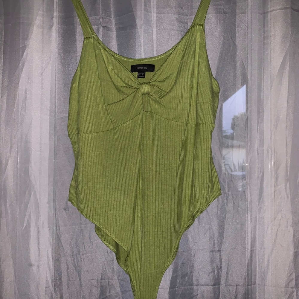 Green bodysuit